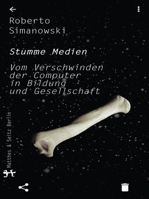 cover image of Stumme Medien